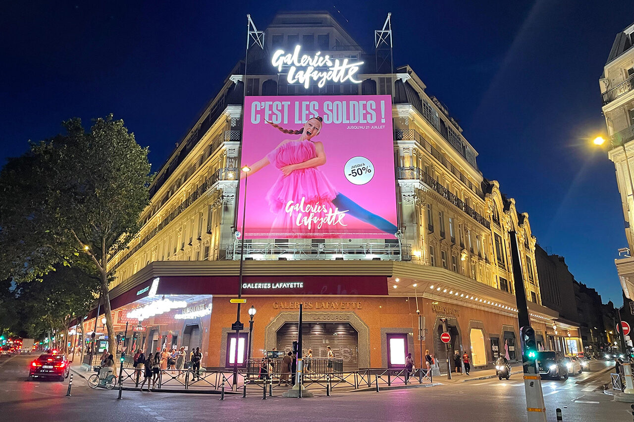 The department-store domes, 9th arrondissement of Paris